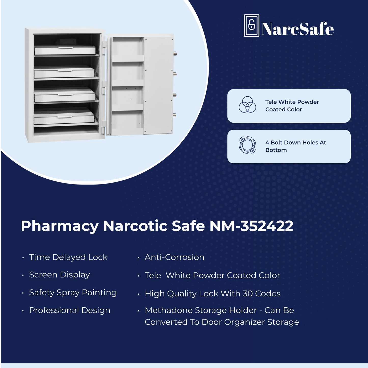 Pharmacy Narcotic Safe NM-352422